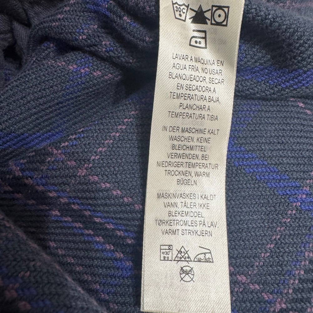 Patagonia Fjord Loft Overshirt Jacket Womens XL Blue Plaid Excellent 42430 - Picture 9 of 9